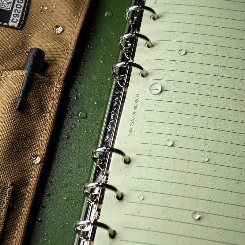 Rite in the Rain Waterproof Field Ring Binder - 9200 Olive Green