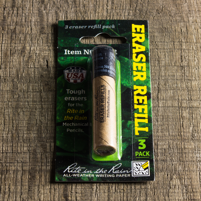 Rite In The Rain Mechanical Pencil Eraser Refills 99ER - 3 Pack