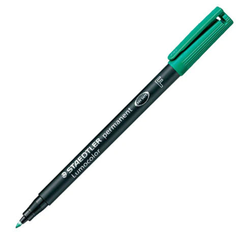 Staedtler Lumocolor Marker Pen Permanent Fine F Green