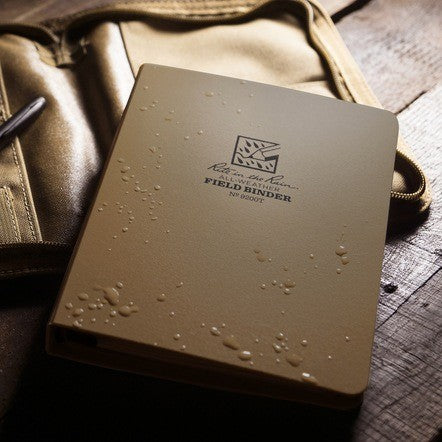 Rite in the Rain Waterproof Field Ring Binder - 9200T Coyote Tan
