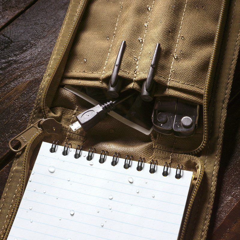 Rite in the Rain Coyote Tan Cordura Notebook Cover 4" x 6" - C946