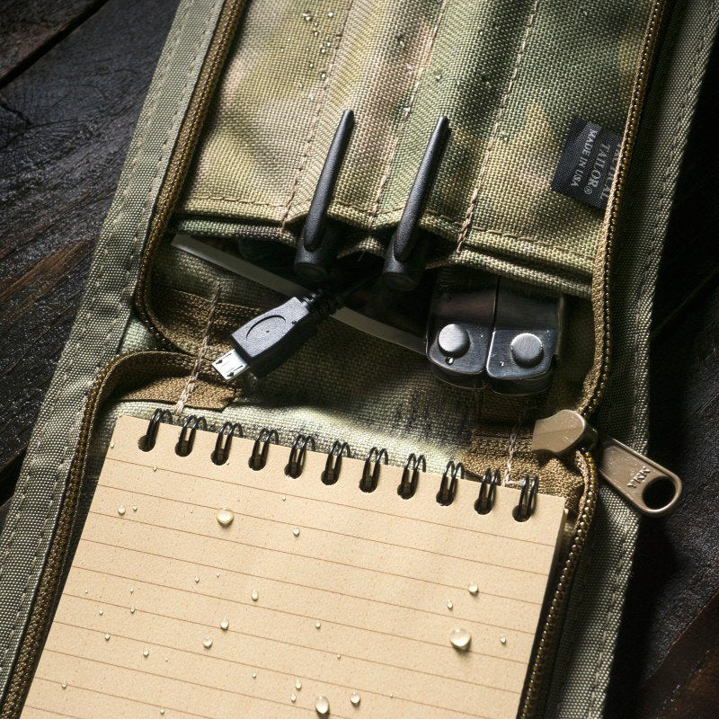 pocket notebook in multicam cordura cover