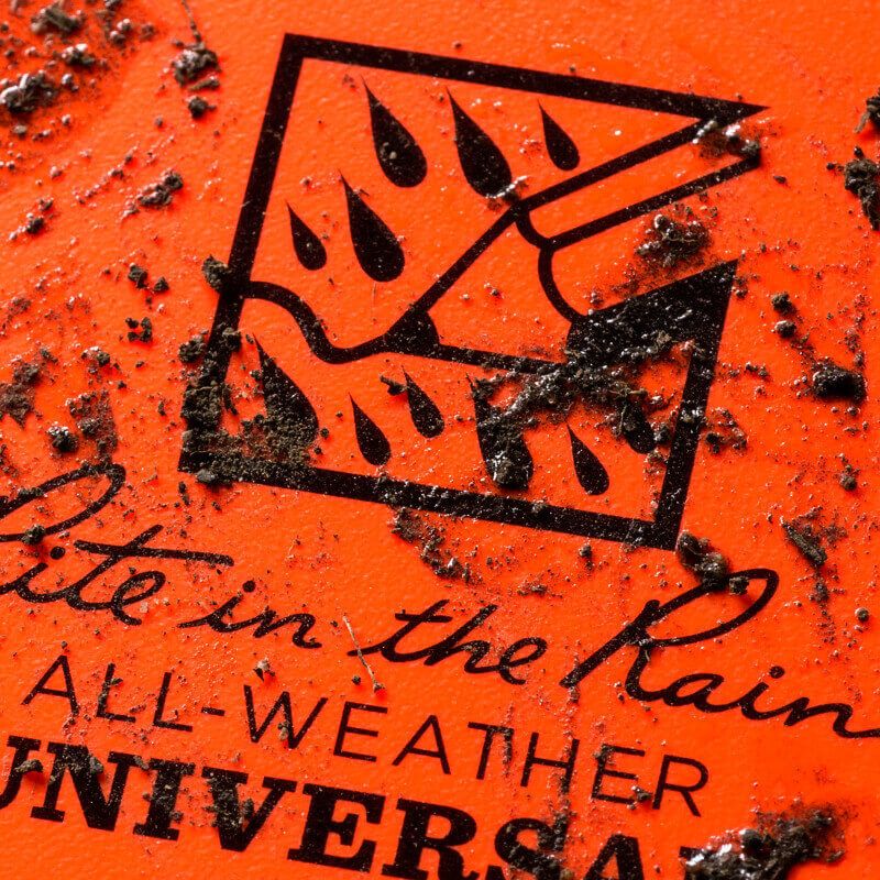Rite in the Rain Waterproof Notebook OR35 - 3" x 5" - Orange