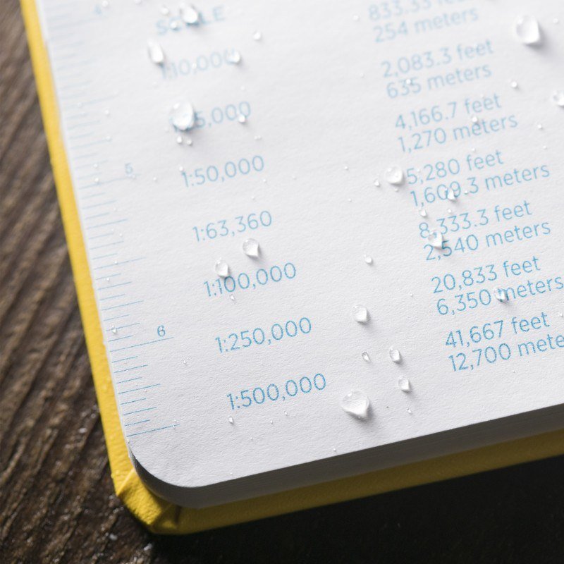Rite in the Rain Waterproof All Weather Field Book 370F - Yellow