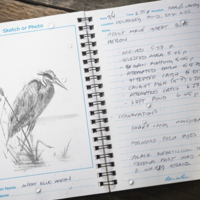 RITR All Weather Birder's Journal 195 - Yellow