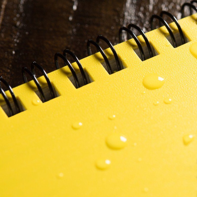 RITR All Weather Universal Waterproof Notebook  373-MX - Yellow