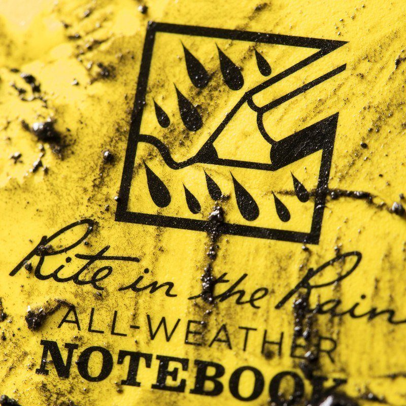 RITR All Weather Universal Waterproof Notebook  373-MX - Yellow