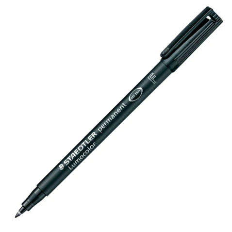 Staedtler Lumocolor Marker Pen Permanent Fine Black